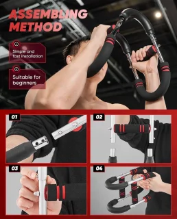 Power Twister Armtrainer Verstelbare Krachtstang