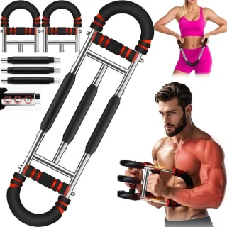 Power Twister Armtrainer - Verstelbare Krachtstang