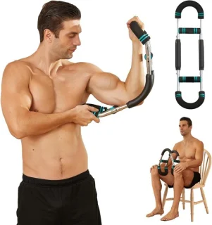 Power Twister Borstexpander - Armtrainer Zwart/Blauw