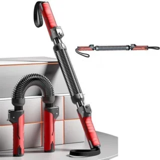 Power Twister buigveer 75 cm zwart-rood