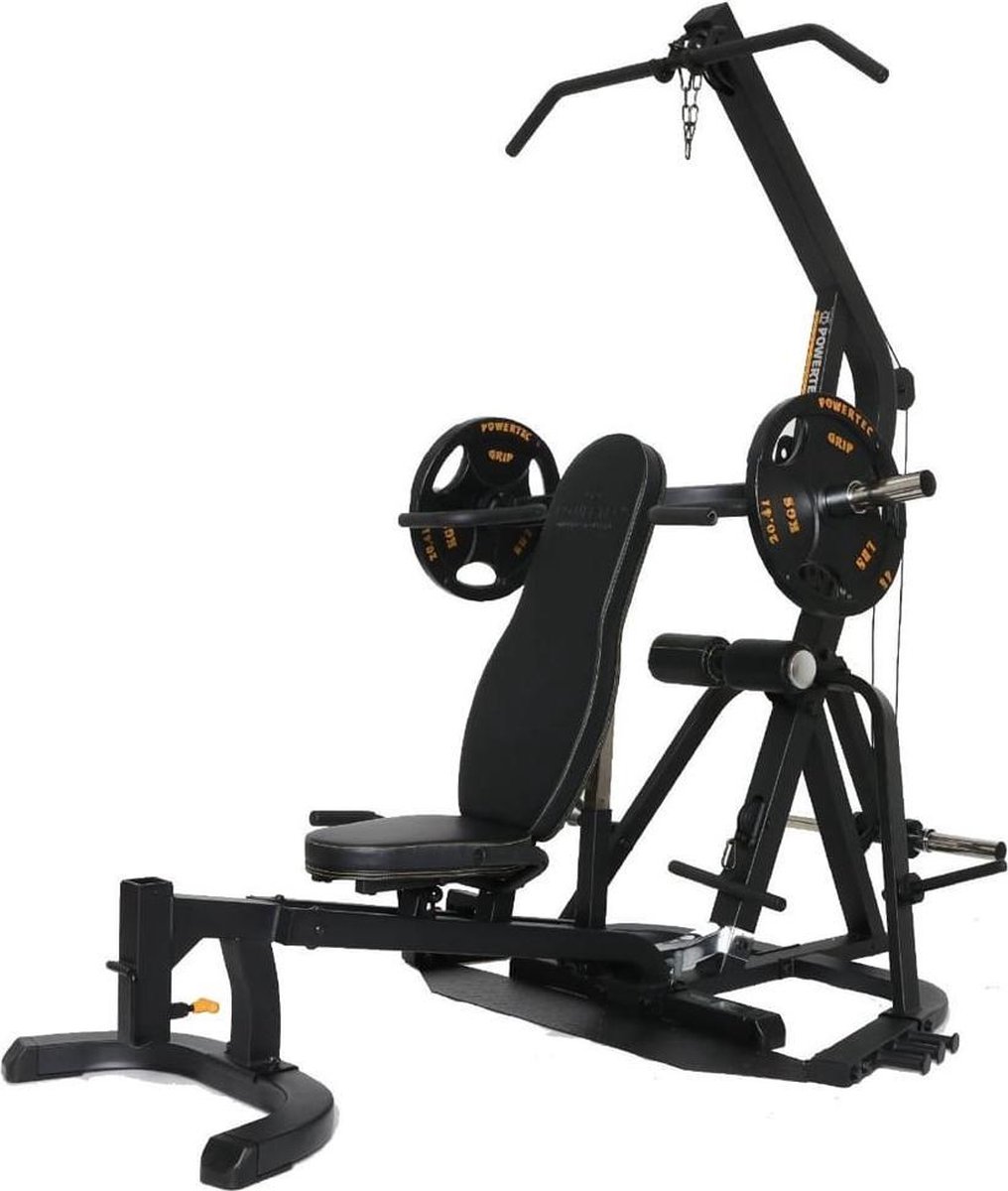 De Powertec Levergym WB-LS Krachtstation Black in één oogopslag