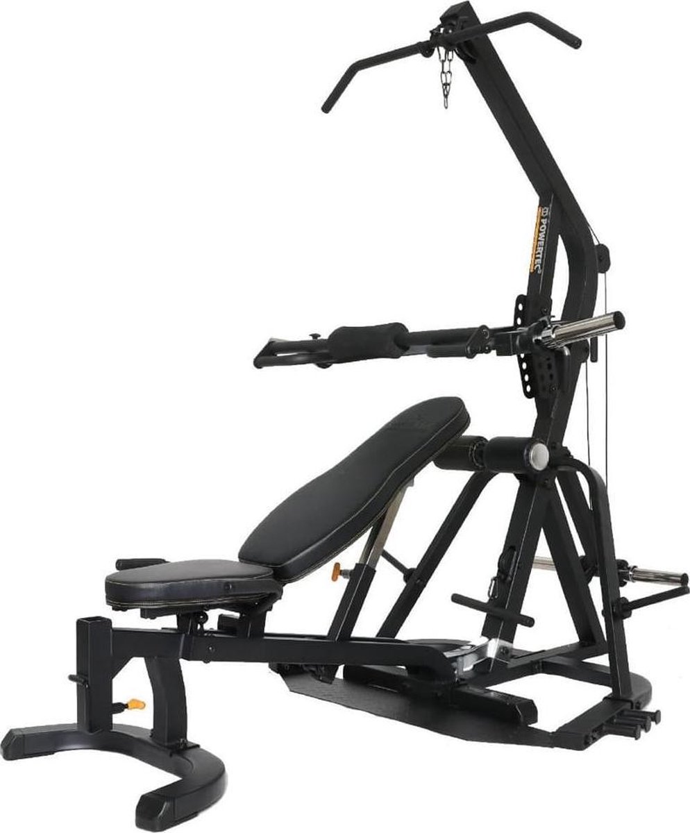 Wat vinden we goed aan de Powertec Levergym WB-LS Krachtstation Black
