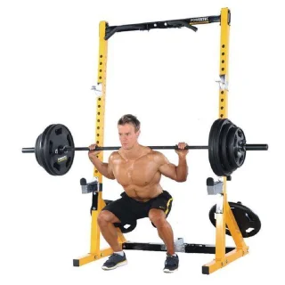 Powertec WB-HR Half Rack Yellow