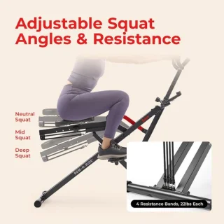 ProGlide Assist squat machine 350lb