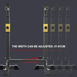 ProLift verstelbare squat rack & halterstandaard voor thuis gym