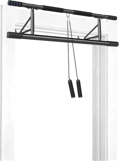 Pull-up bar deurframe 100x38x27cm blauw zwart