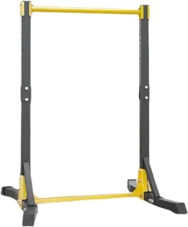Pull-up bar krachtstation - 160-215 cm - zwart
