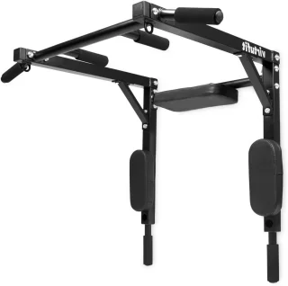 Pull-up en dip station wandmontage 100 x 70 x 59 cm