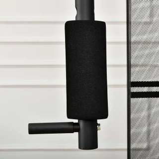Pull Up Station Fitnessrek - Zwart
