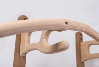 Pull-up Station Hout Wandmontage