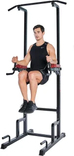 Pull up Station Power Tower Pull-up Rack Zwart