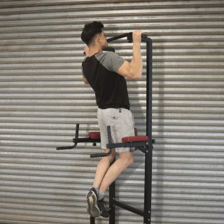 Pull up Station Power Tower Pull-up Rack Zwart