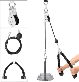 Pulley fitness set