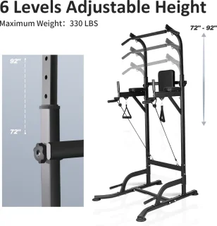 Pullup Power Tower - Krachtstation