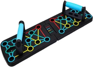 Push Up Board krachtstation handgrepen zwart