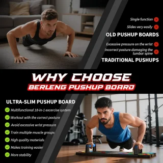 Push-Up Fitnessstandaard – Krachttrainingsapparaat