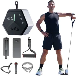 Rayofi draagbaar krachtstation 30 kg digitale kabeltrainer