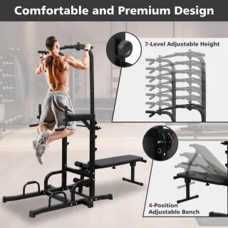 Re-purelife® Power Tower met Bank - Krachtstation