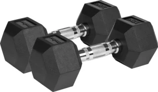 Rebel Active hexagonal hantel 2x 7,5 kg