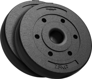 Rebel Active serie - bitumineuze olympische gewichten - 15kg set