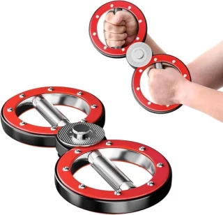 Roterende brandmachine kracht trainer pols 54 kg grijs