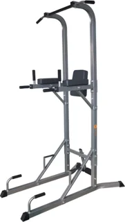 RS Sports Power Tower Chin & Dip Station Black Edition