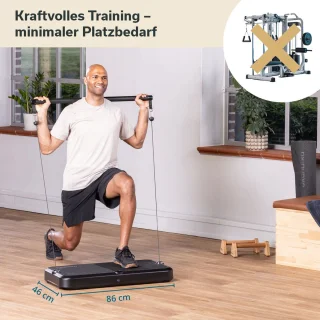 Skandika Smart Training Station Krachtstation zwart