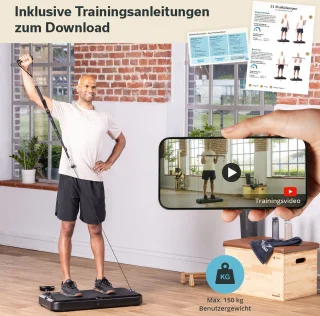 Skandika Smart Training Station Krachtstation zwart