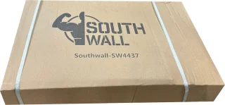 SOUTHWALL Fitness Station 2-in-1 Pull Up & Dip Bar Zwart/Rood