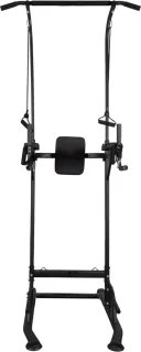 SOUTHWALL Krachtstation 2-in-1 Power Tower en Dip Station Zwart