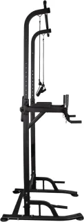 SOUTHWALL Krachtstation 2-in-1 Power Tower en Dip Station Zwart