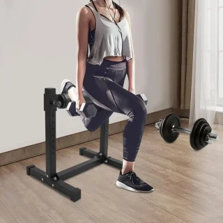 Split squat stand - zwart