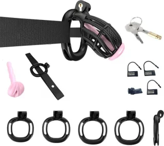 Sportkooi Kooi Ringen 4 stuks Zwart