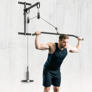 SPORTNOW Kabelkatrolsysteem Zwart