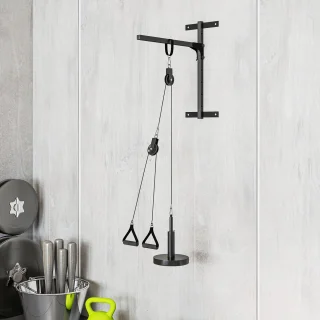 SPORTNOW Kabelkatrolsysteem Zwart
