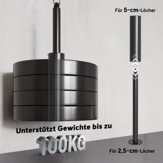 SPORTNOW Kabelkatrolsysteem Zwart