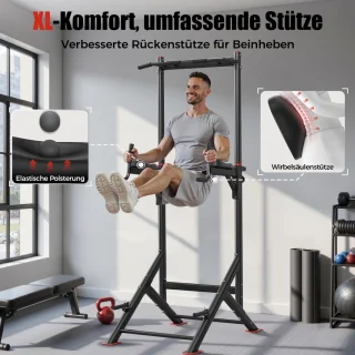 De Sportsroyals Power Tower Klim- en Dipstation in één oogopslag