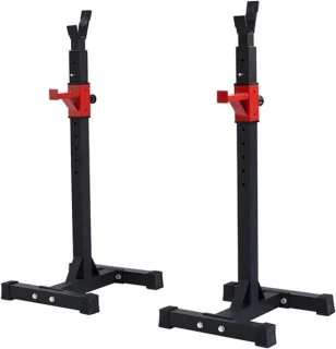 Squat rack krachtstation met dip station