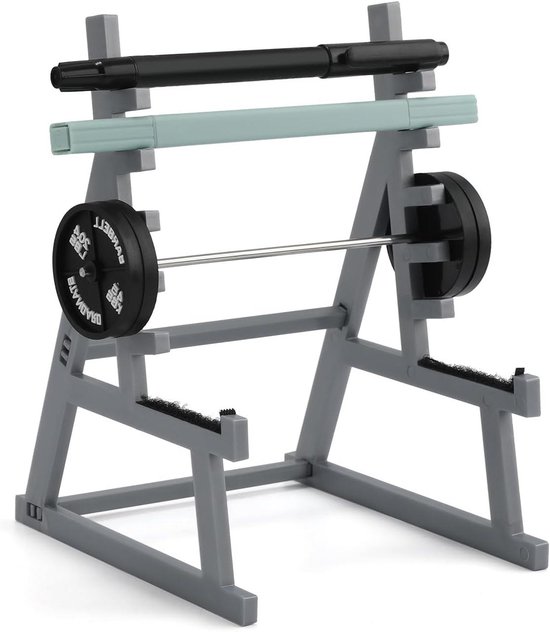 Breng fitness naar je bureau met de Squat Rack Pen Holder