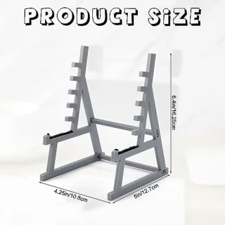 Squat Rack Pennenhouder – Barbell Bureau Organizer