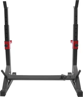 Squat stand power rack halterrek - zwart