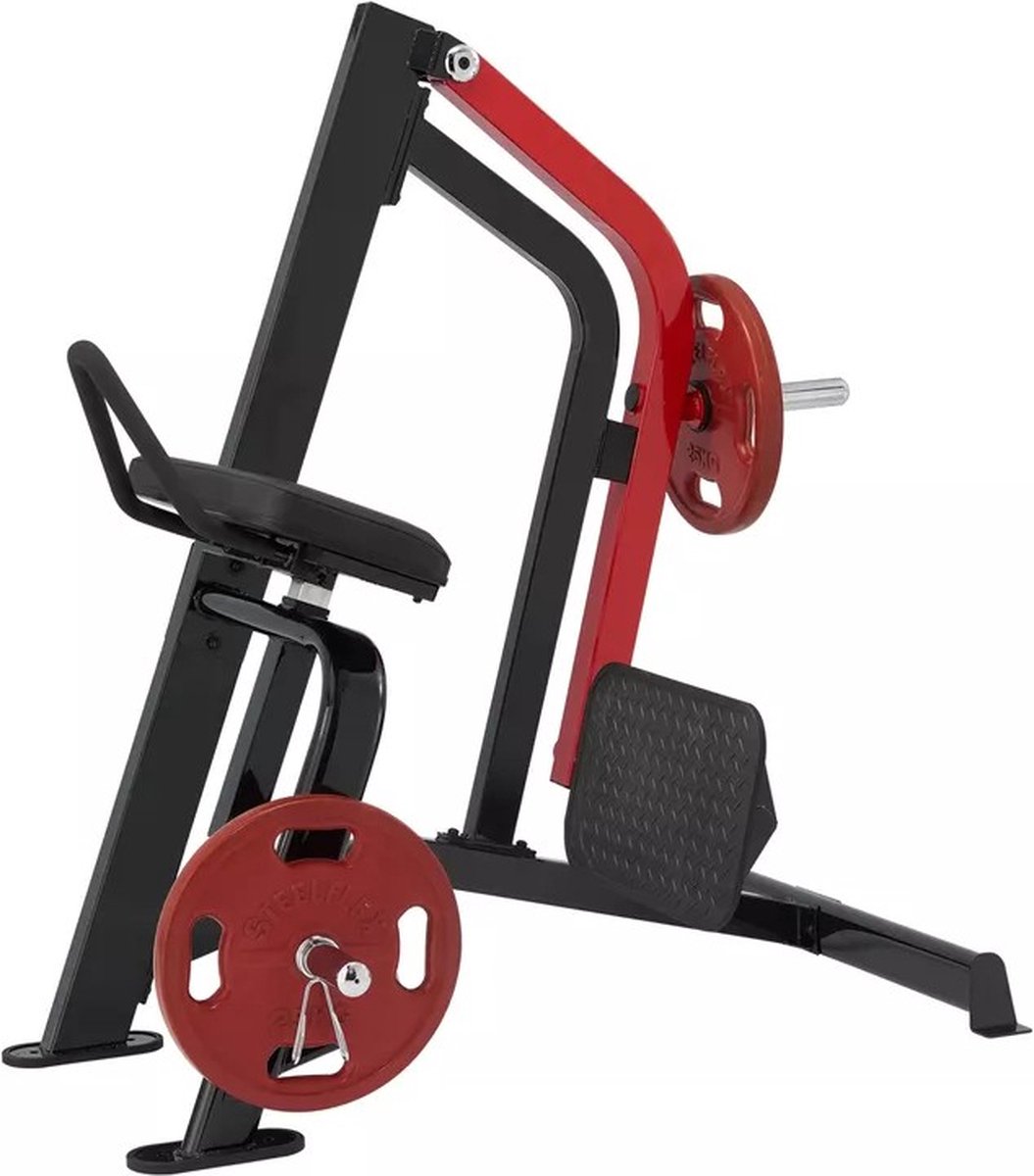 De Steelflex PLHE Hip Extension Machine Plate Loaded in één oogopslag