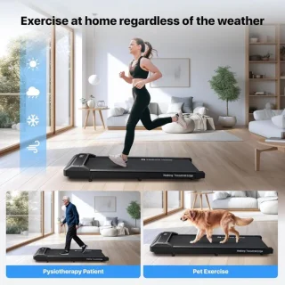 StepLite Edge Ultra Slim Walking Pad opvouwbare loopband