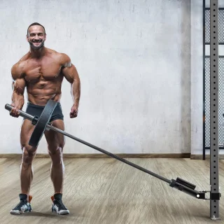 T-Bar Row Landmine Mount - Roei-insert voor Power Rack