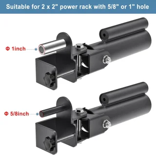 T-Bar Row Landmine Mount - Roei-insert voor Power Rack