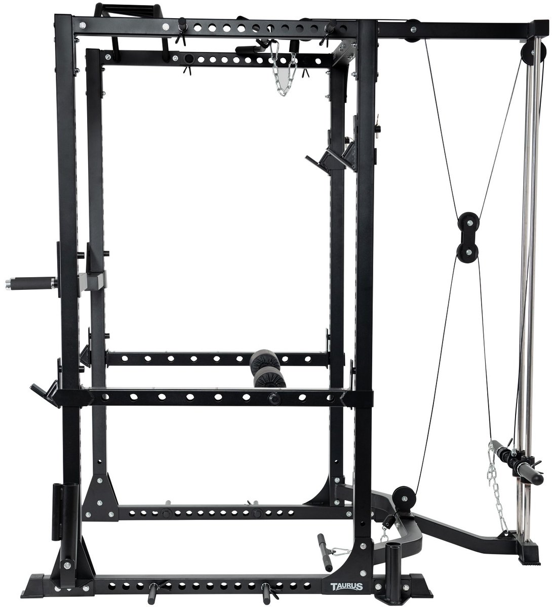 Wat vinden we goed aan de Taurus Power Cage Pro Fitnessrek