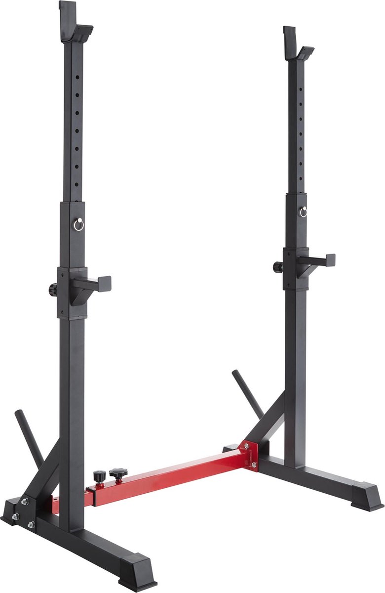 De tectake® Squat Rack Verstelbaar Halterrek in één oogopslag