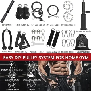 Thuisgym kabelsysteem