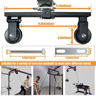 Thuisgym Lat Pulldown Kabelkatrolsysteem