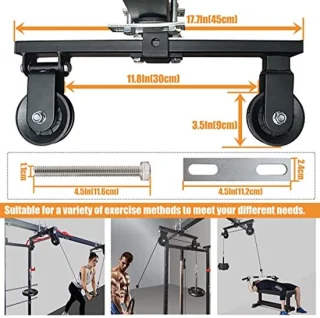 Thuisgym Lat Pulldown Kabelkatrolsysteem